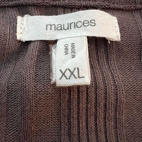 Maurice’s Solid Button Front Duster Cardigan-XXL - Picture 4 of 6